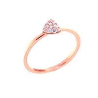 Anello Gazzola Gioielli Donna in Oro rosa Diamante 0.15 Ct FROT0795PINK-NG - FROT0795PINK-NG